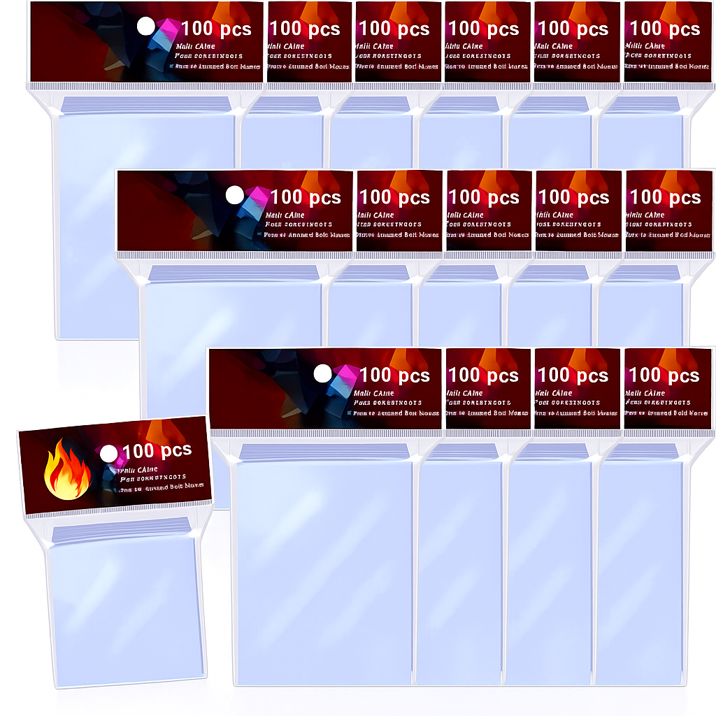 1000 sleeves 66x91mm